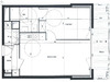 Ma-Cabane - Location Appartement CESSON-SEVIGNE, 45 m²