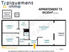 Ma-Cabane - Vente Appartement Toulouse, 65 m²