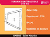 Ma-Cabane - Vente Terrain AMIENS, 250 m²