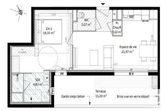 achat appartement alenya 66200