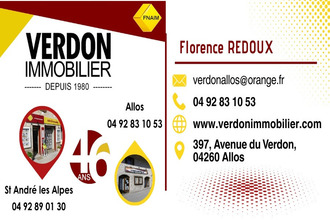 achat appartement allos 04260