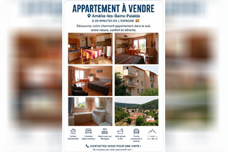achat appartement amelie-les-bains-palalda 66110