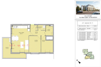 achat appartement antony 92160