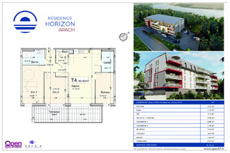 achat appartement apach 57480