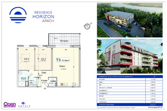 achat appartement apach 57480