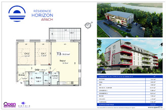 achat appartement apach 57480