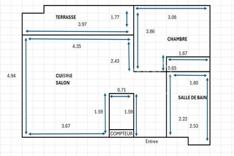 achat appartement aramon 30390