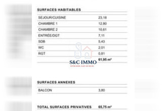 achat appartement argenteuil 95100