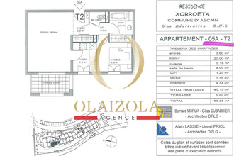 achat appartement ascain 64310