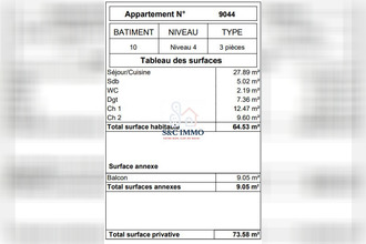 achat appartement aubervilliers 93300