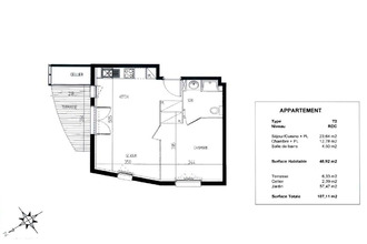 achat appartement audenge 33980