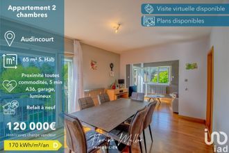 achat appartement audincourt 25400