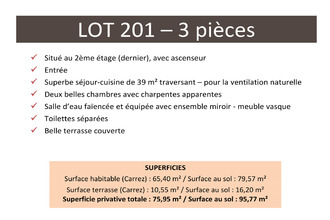 achat appartement baie-mahault 97122