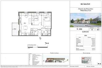 achat appartement beaumt 74160