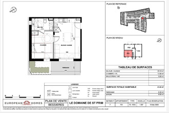 achat appartement bessieres 31660