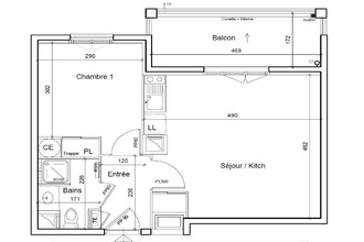 achat appartement bgoin-jallieu 38300