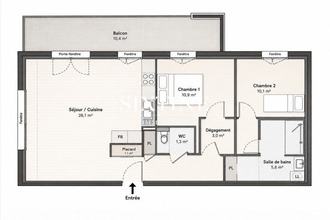 achat appartement bgoin-jallieu 38300