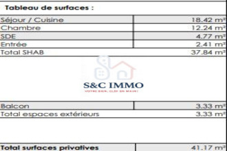 achat appartement bondoufle 91070