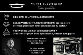 achat appartement bonsecours 76240