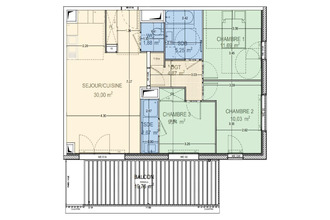 achat appartement bormes-les-mimosas 83230