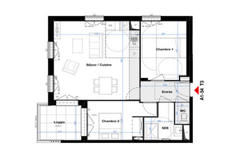 achat appartement bron 69500