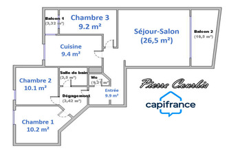 achat appartement bron 69500