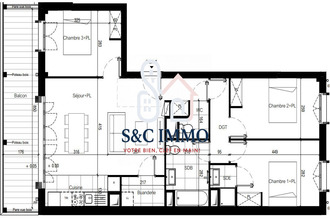 achat appartement bussy-st-georges 77600