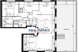 achat appartement bussy-st-georges 77600