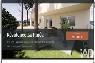 achat appartement cabestany 66330