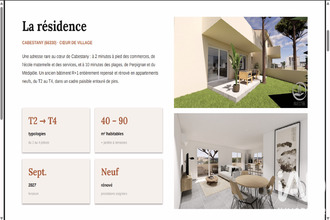 achat appartement cabestany 66330