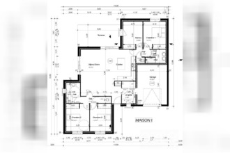 achat appartement cande 49440