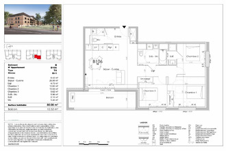 achat appartement castelginest 31780