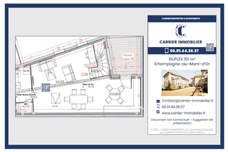 achat appartement champagne-au-mt-d-or 69410