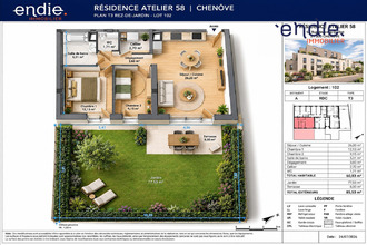 achat appartement chenove 21300