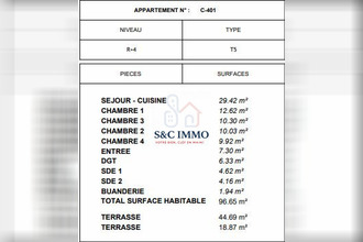 achat appartement chessy 77700