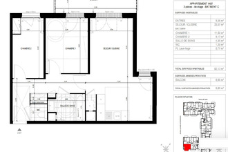 achat appartement chilly-mazarin 91380