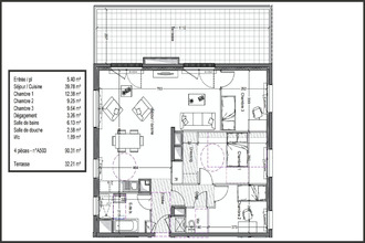 achat appartement clermt-ferrand 63100