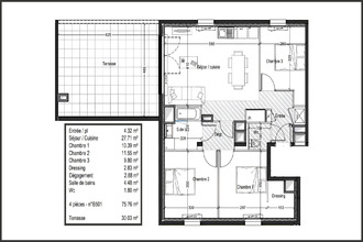 achat appartement clermt-ferrand 63100