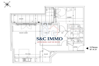 achat appartement clichy 92110