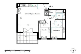 achat appartement cogolin 83310