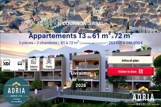 achat appartement cournonterral 34660