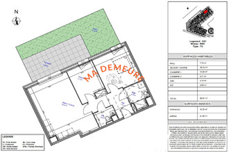 achat appartement croix 59170