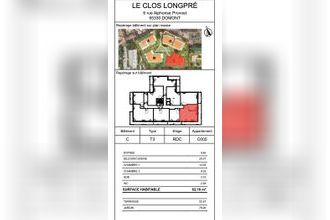 achat appartement domt 95330