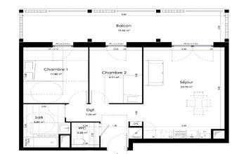 achat appartement donville-les-bains 50350