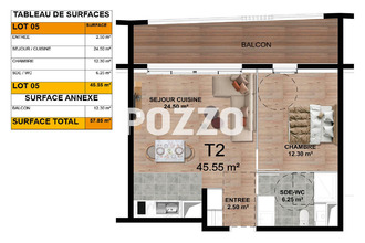 achat appartement donville-les-bains 50350