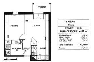 achat appartement douai 59500