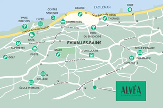 achat appartement evian-les-bains 74500