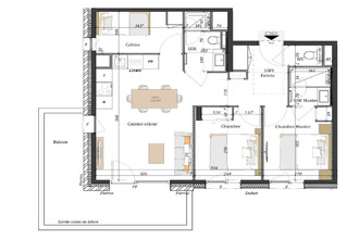 achat appartement fontcouverte-la-toussuire 73300