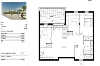 achat appartement frontignan 34110