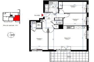 achat appartement genas 69740